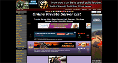 Desktop Screenshot of onlineprivateserver.net