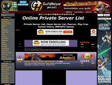 Tablet Screenshot of cz.onlineprivateserver.net